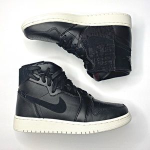 New Nike Air Jordan 1 Rebel XX Black & White